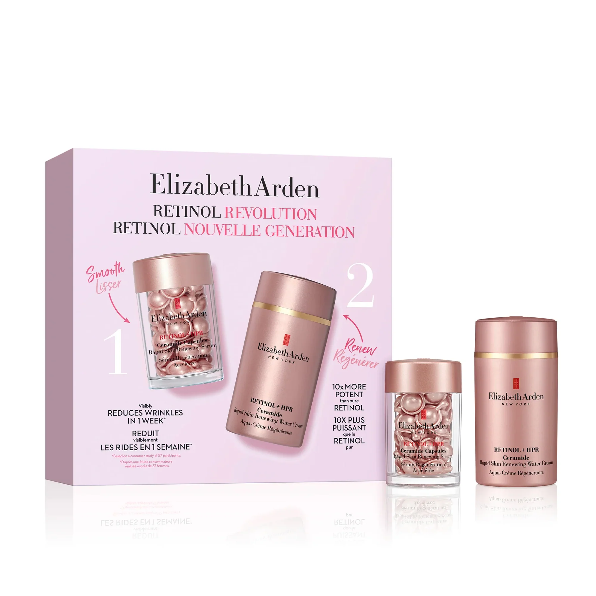 Cofre Serum Retinol+HPR Ceramide 30 cápsulas