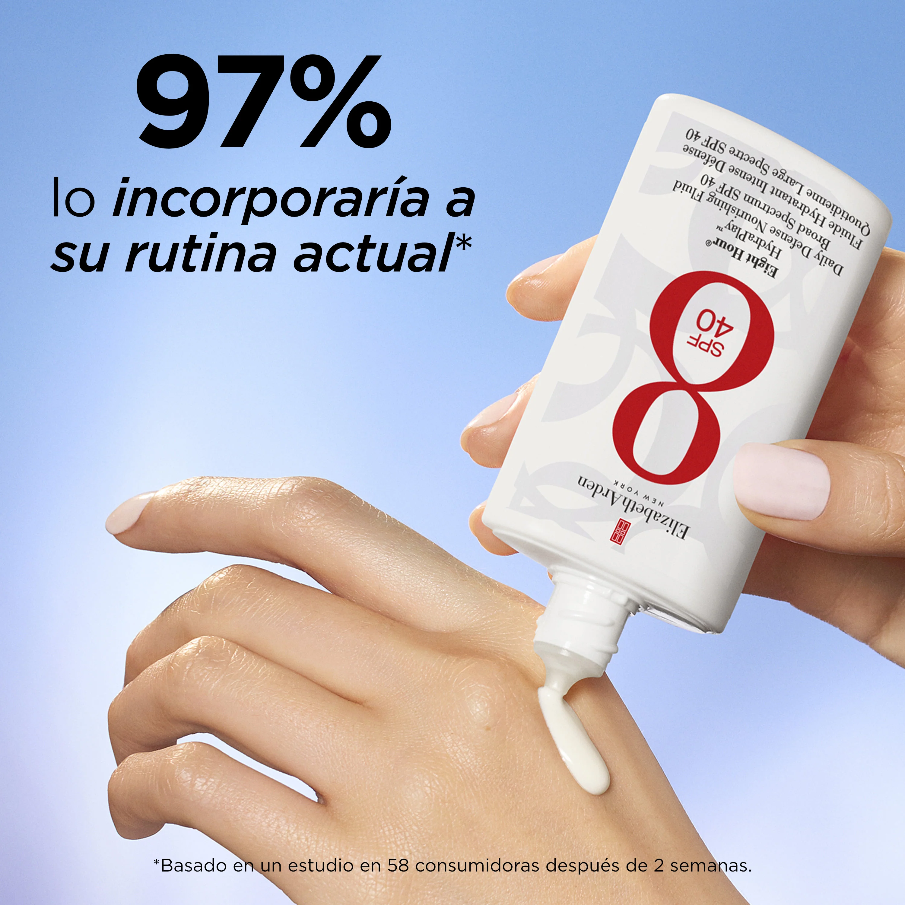 Eight Hour® HydraPlay™ Fluido de Alta Hidratante SPF 40 - Image 3