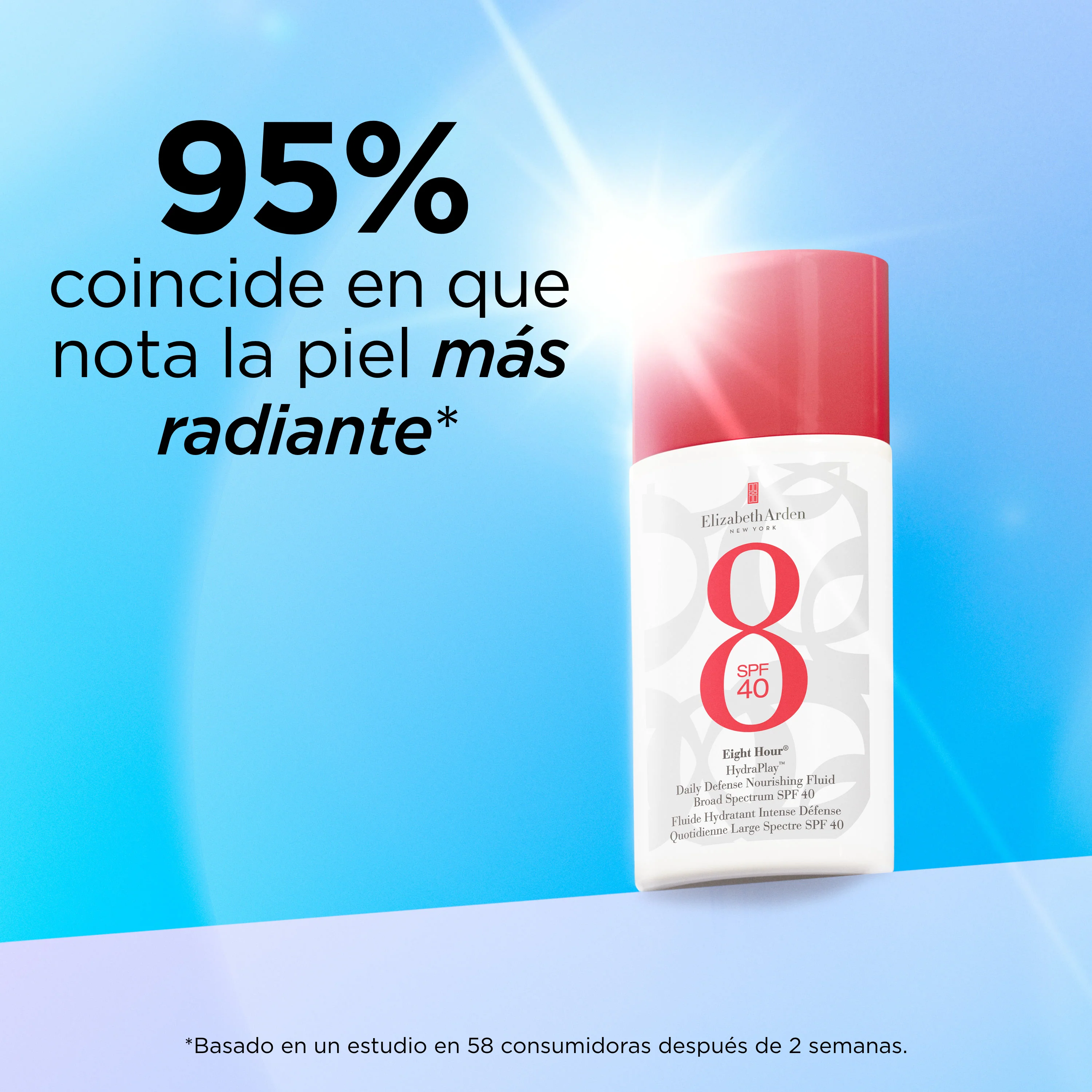 Eight Hour® HydraPlay™ Fluido de Alta Hidratante SPF 40 - Image 6