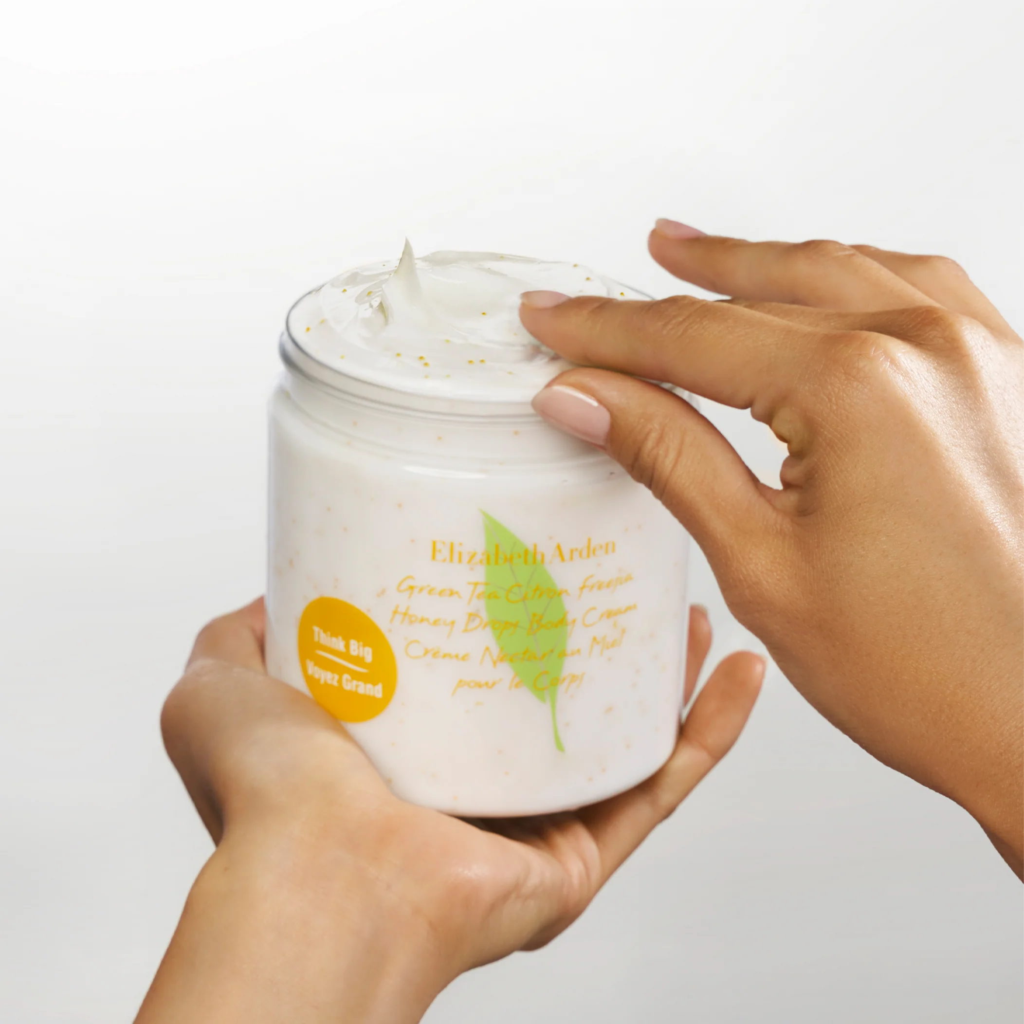 Green Tea Citron Freesia Honey Drops Body Cream - Image 3