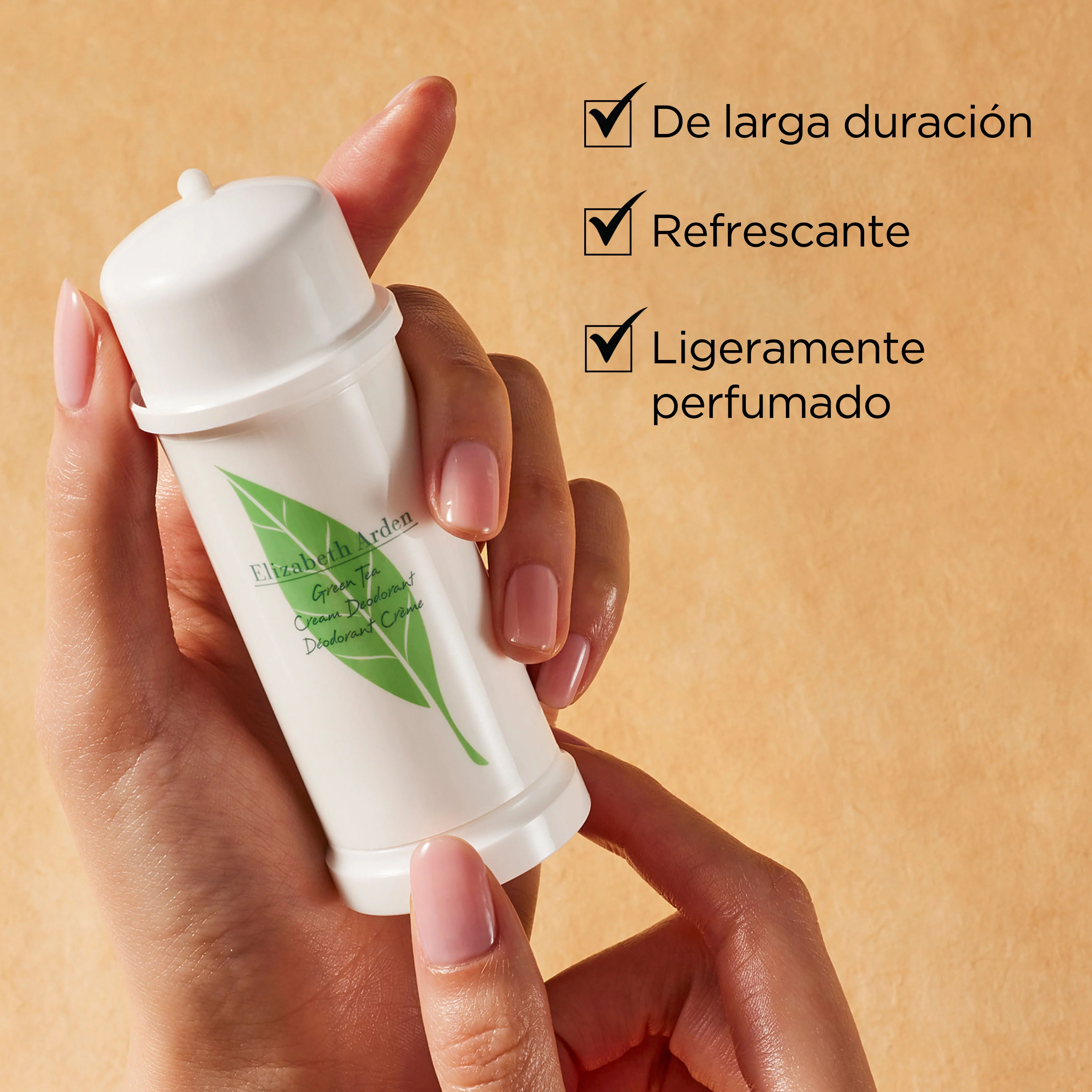 Green Tea Cream Desodorante en Crema - Image 4