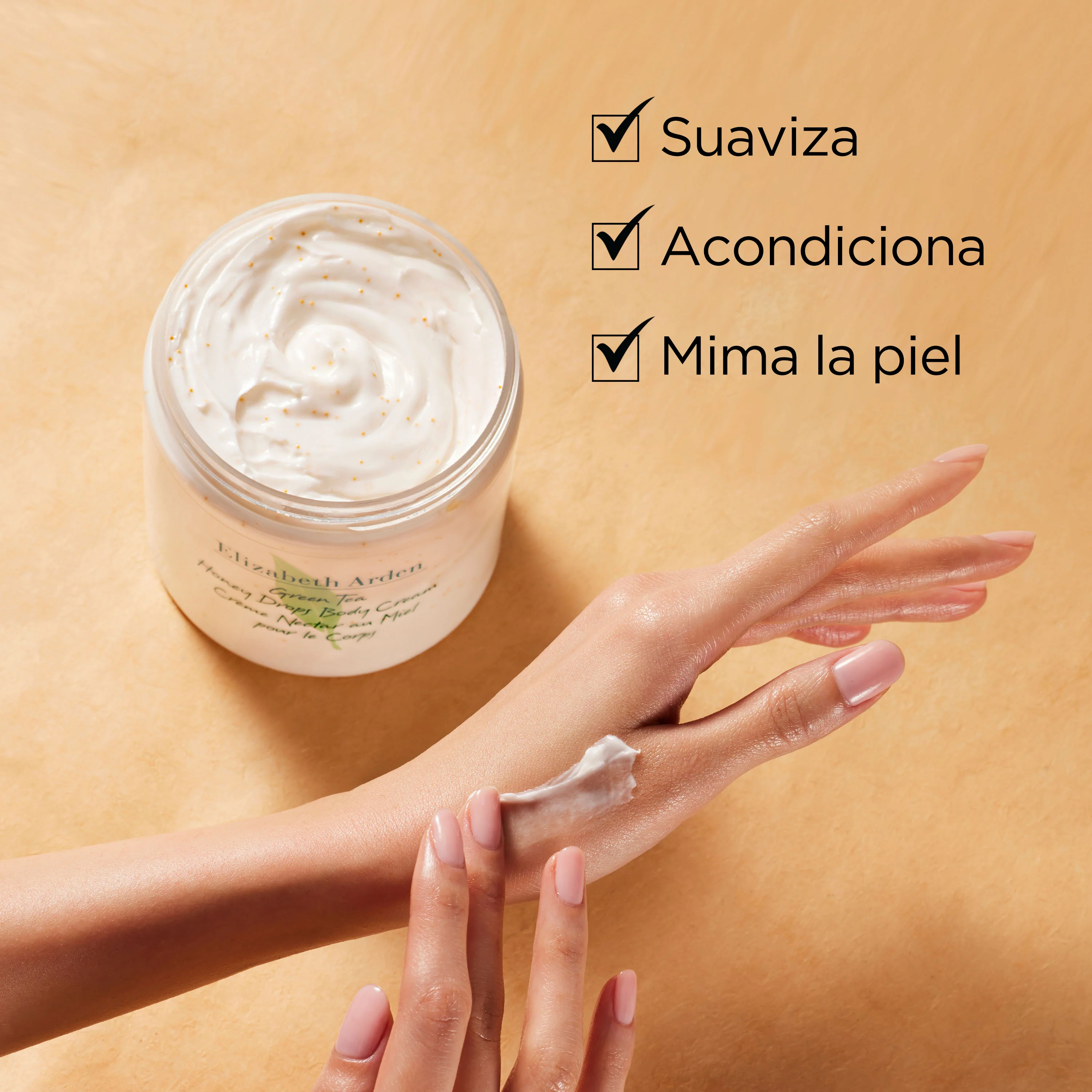 Green Tea Honey Drops Body Cream - Image 4