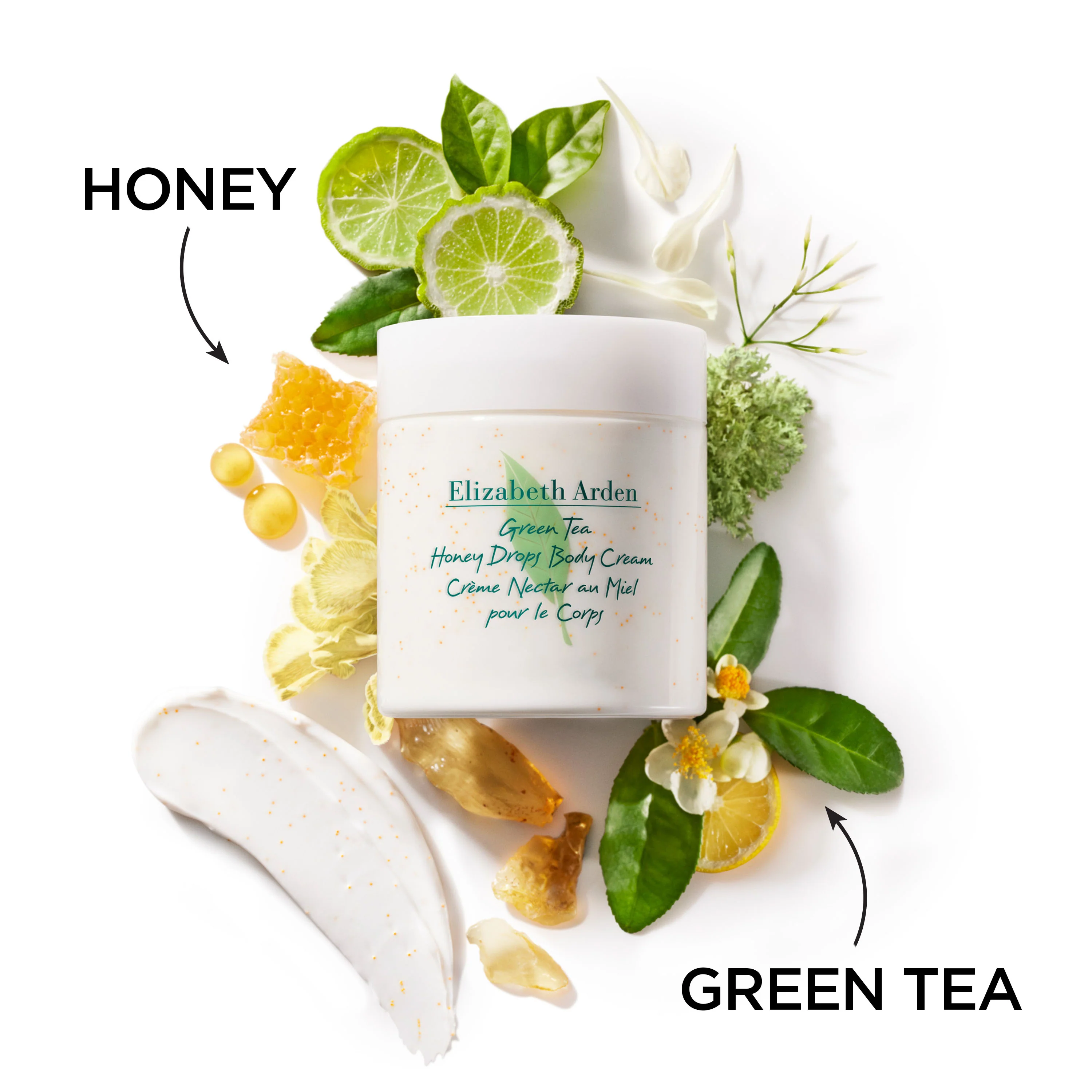 Green Tea Honey Drops Body Cream - Image 6