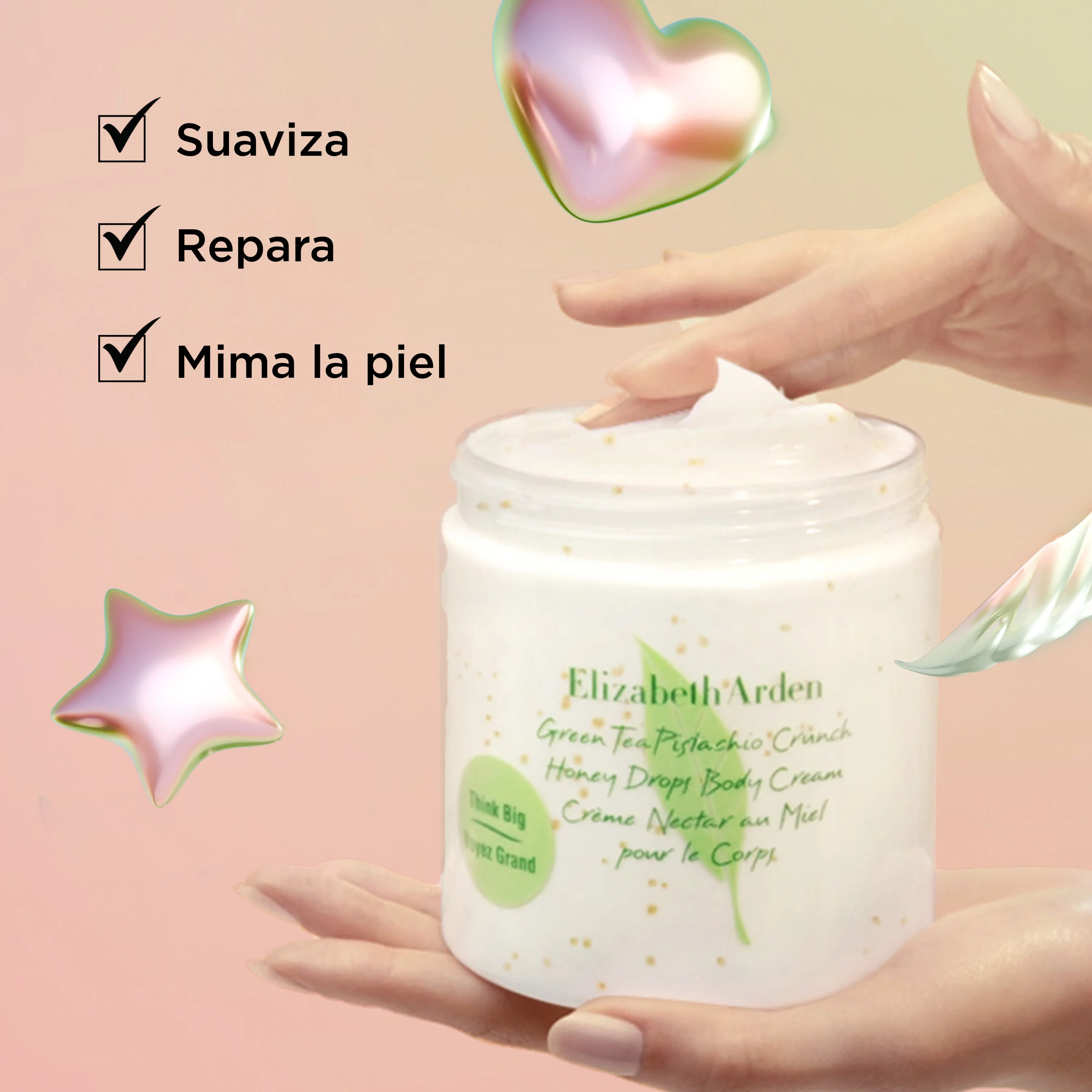 Green Tea Pistachio Honey Drop Body Cream - Image 7