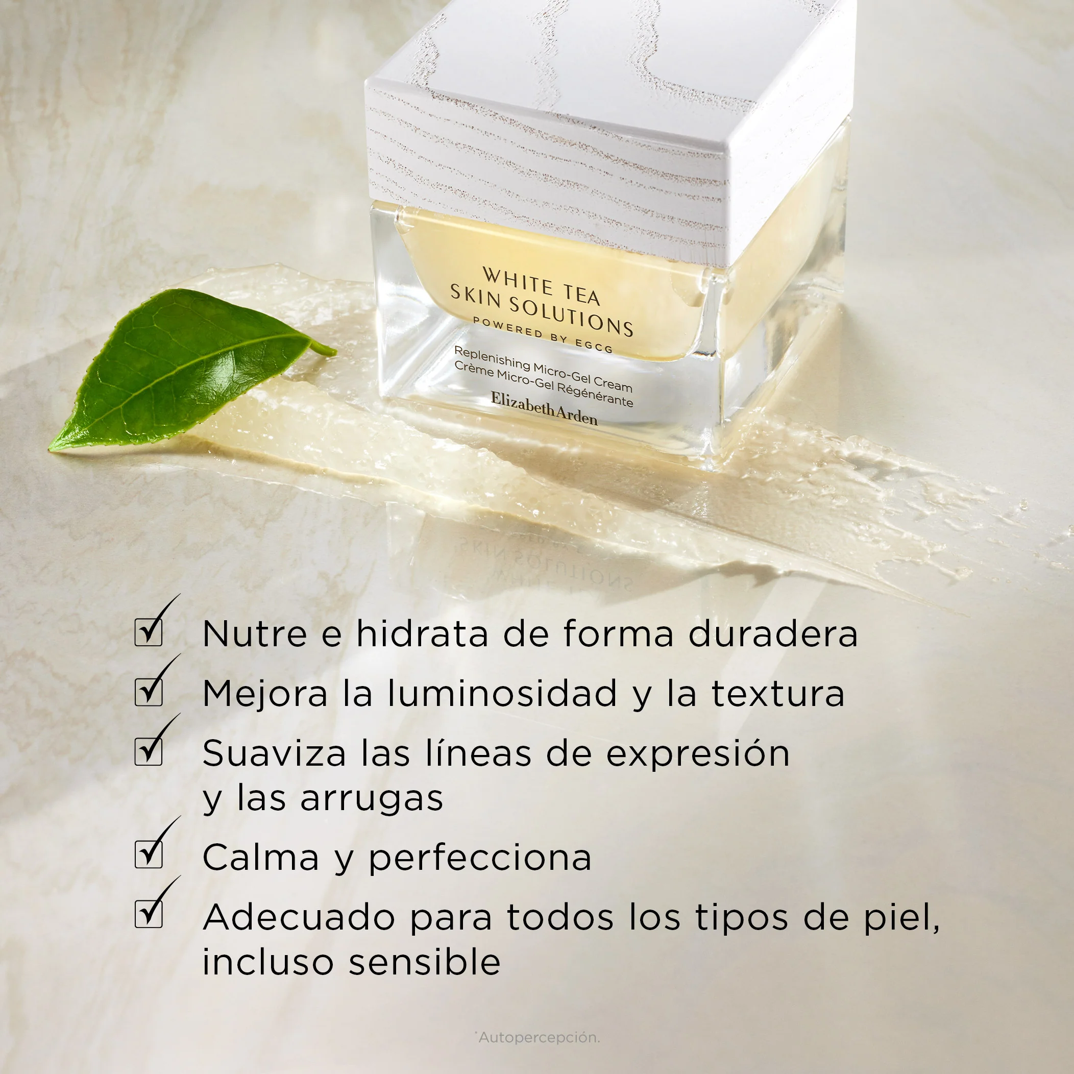 White Tea Skin Solutions Replenishing Micro-Gel Cream - Image 6